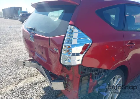 2012 Toyota Prius V Five из США, поврежденный, VIN JTDZN3EU2C3074058